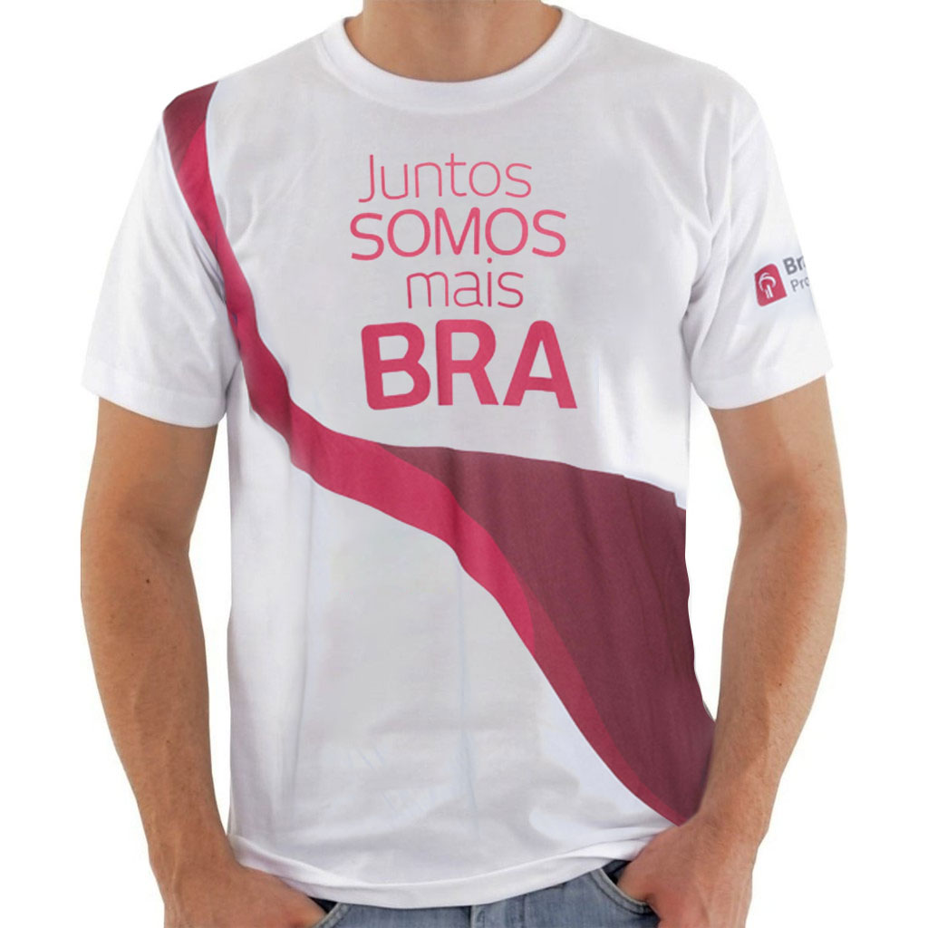 Preço da Camiseta Promocional Estampada Saúde - Camiseta