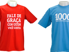 Camisetas Promocionais Personalizadas